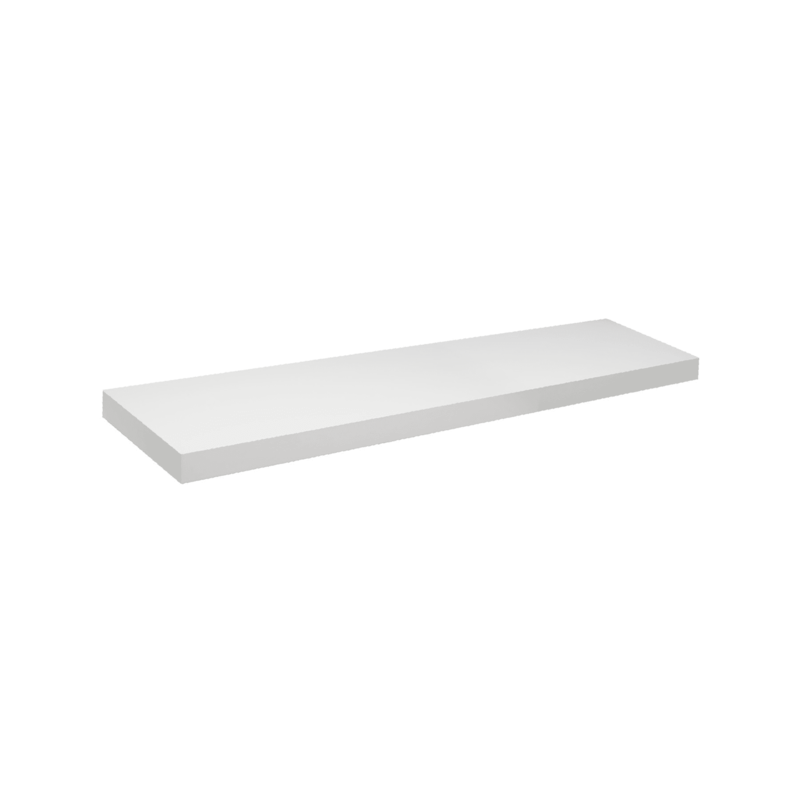 Prateleira Branca 3,4x20x100cm Flutuante Prat-K 