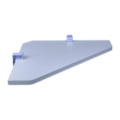 Prateleira Canto Kids 35x35cm Azul Serenity Prat-K Prateleira Canto Kids 35x35cm Azul Serenity Prat-K