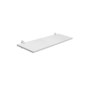 Prateleira Concept 10x40cm Branco com Suporte Prat-K Prateleira Concept 10x40cm Branco com Suporte Prat-K