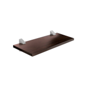 Prateleira Concept 10x40cm Tabaco com Suporte Prat-K Prateleira Concept 10x40cm Tabaco com Suporte Prat-K