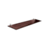 Prateleira Concept 20x80cm Tabaco com Suporte Prat-k