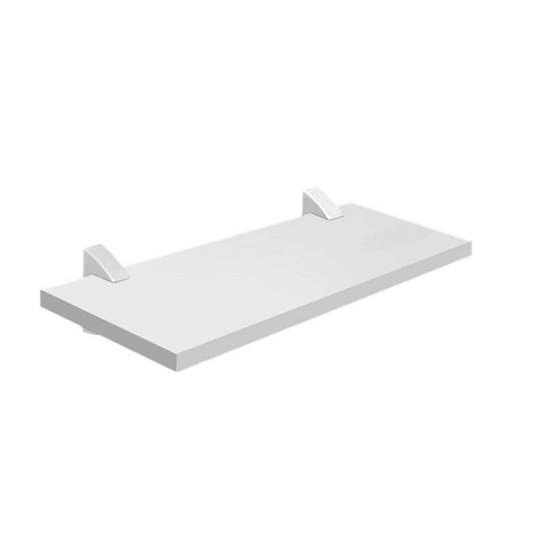 Prateleira Concept Branca com Suporte 1.5x20x40cm Ref.08850.010 Prat-K