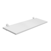Prateleira Concept Branca com Suporte 25x60cm Prat-K Prateleira Concept Branca com Suporte 25x60cm Prat-K