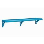 Prateleira de Pvc 100x20cm Ref Pms/100  Blueberry com  Suporte Astra