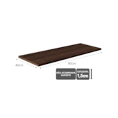 Prateleira Facility 40x90cm Tabaco Prat-K