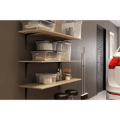 Prateleira Nogueira 1,5x25x100cm Facility Prat-K