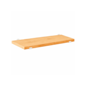 Prateleira Pinus 1,8x15x60cm com Suporte Branco Prat-K