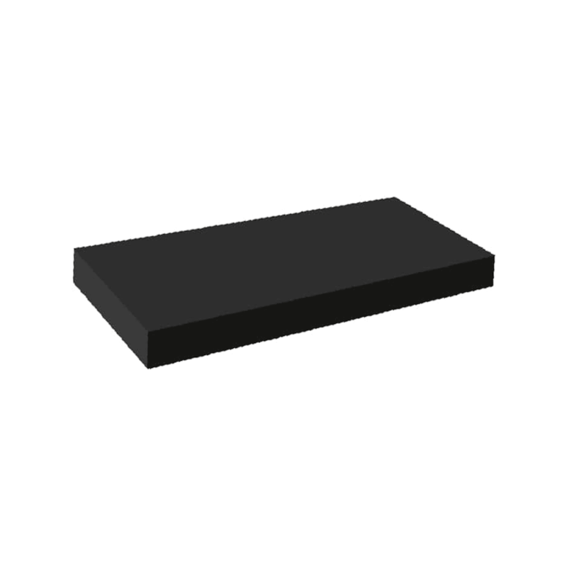 Prateleira Preta 3,4x20x40cm Flutuante Prat-K