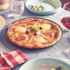 Prato de Vidro Opalino Diwali Pizza Black 32cm Lyor