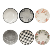 Prato Fundo 20,5cm Oxford (Cores Sortidas) Prato Fundo 20,5cm Oxford (Cores Sortidas)