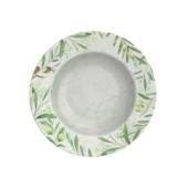 Prato Fundo Oliva em Porcelana Decorada Ø23cm Tramontina Prato Fundo Oliva em Porcelana Decorada Ø23cm Tramontina
