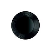 Prato Fundo Vidro Temperado Black 23cm Lyor