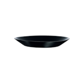 Prato Fundo Vidro Temperado Black 23cm Lyor