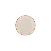 Prato para Sobremesa Porcelana Bambu 18cm Lyor 