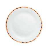 Prato Raso de Porcelana Bambu 27,5cm Lyor 
