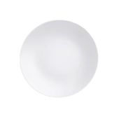Prato Raso Leonora em Porcelana Branca Ø25cm Tramontina Prato Raso Leonora em Porcelana Branca Ø25cm Tramontina