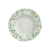 Prato Raso Oliva em Porcelana Decorada Ø28cm Tramontina Prato Raso Oliva em Porcelana Decorada Ø28cm Tramontina