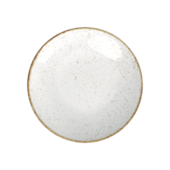 Prato Sobremesa Marrom em Porcelana Decorada Ø21cm Tramontina Prato Sobremesa Marrom em Porcelana Decorada Ø21cm Tramontina