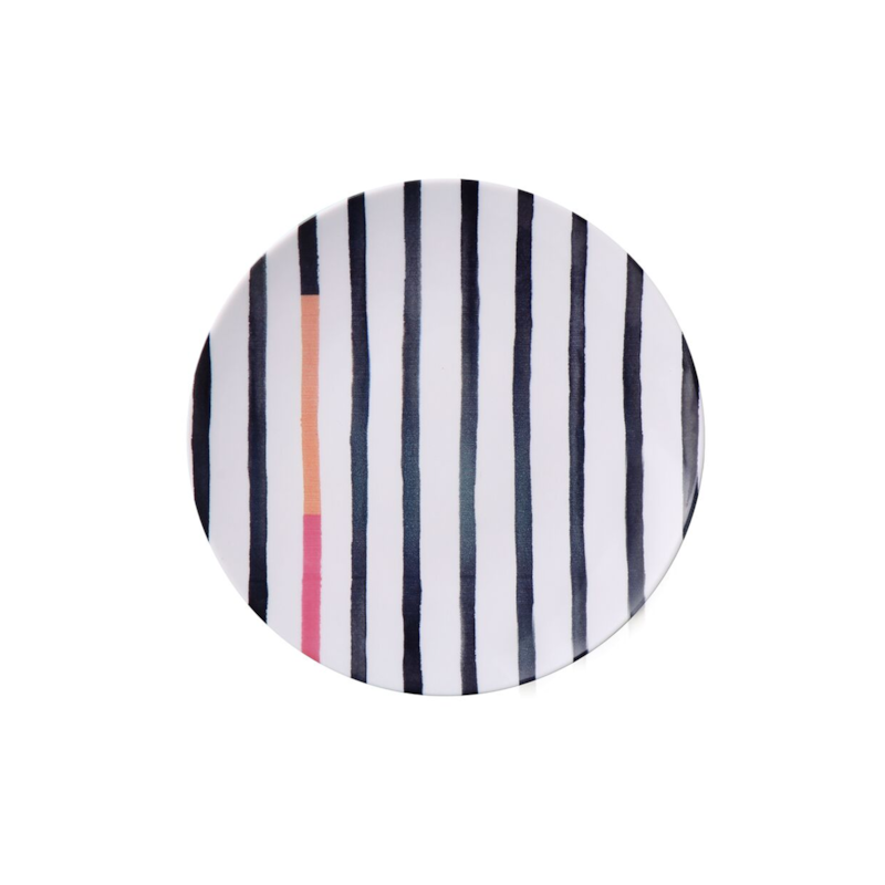 Prato Sobremesa Street em Porcelana Decorada 21cm Tramontina