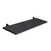 Pratreleira Concept 25x60cm Preta com Suporte Prat-K Pratreleira Concept 25x60cm Preta com Suporte Prat-K