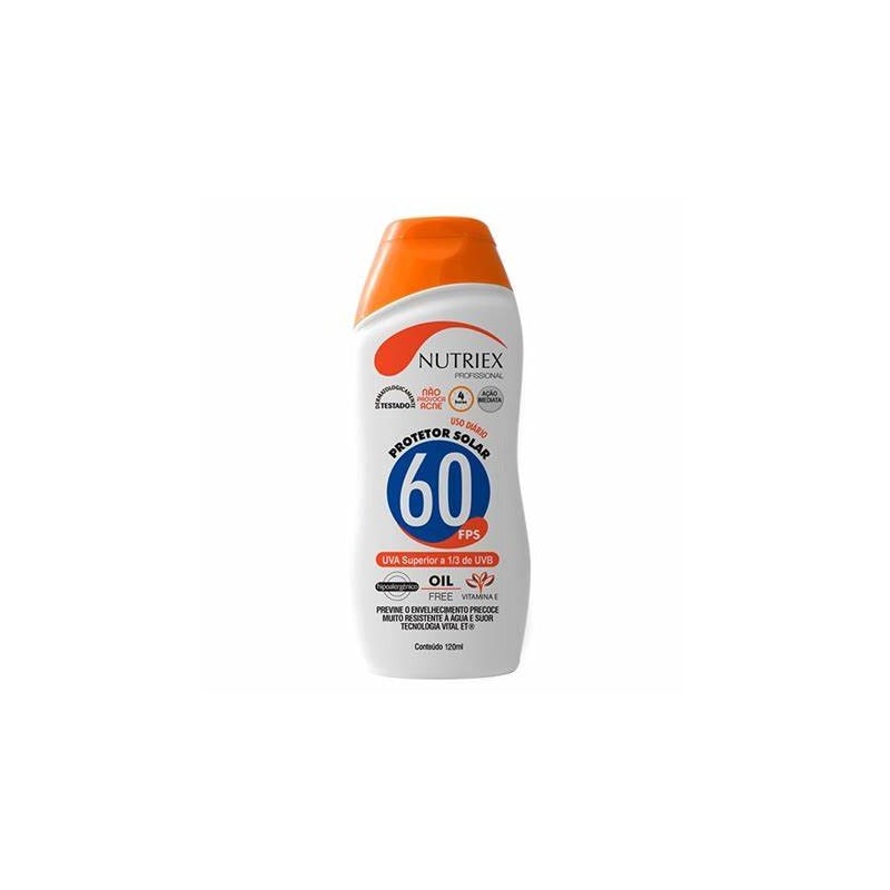 Protetor Solar 60FPS Uva 120ML