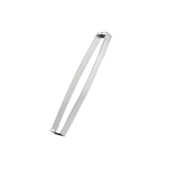 Puxador Inox Escovado 40x10x400 2 Unidades 92612 Silvana  Puxador Inox Escovado 40x10x400 2 Unidades 92612 Silvana