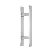 Puxador Retangular 1m Inox Escovado 2 Unidades Ref.97759 Silvana Puxador Retangular 1m Inox Escovado 2 Unidades Ref.97759 Silvana