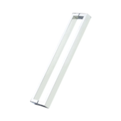 Puxador Retangular 40cm Inox Polido 2 Unidades Ref.92735 Silvana Puxador Retangular 40cm Inox Polido 2 Unidades Ref.92735 Silvana