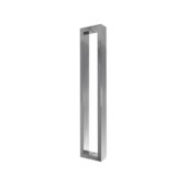 Puxador Retangular 80cm Inox Fosco 2 Unidades Stam Puxador Retangular 80cm Inox Fosco 2 Unidades Stam