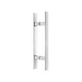Puxador Reto Inox Polido 20cm 2 Unidades Silvana Puxador Reto Inox Polido 20cm 2 Unidades Silvana