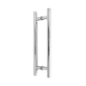 Puxador Tubular 1m Inox Polido 2 Unidades Ref.97346 Silvana