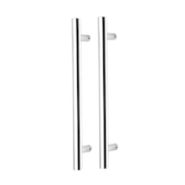 Puxador Tubular Inox Polido 80cm 2 Unidades 97339 Silvana  Puxador Tubular Inox Polido 80cm 2 Unidades 97339 Silvana