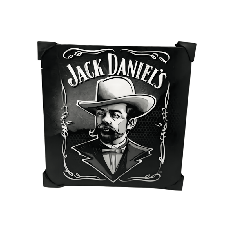 Quadro 20x20cm Metal Bebida Nova Aliança