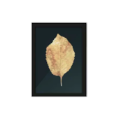 Quadro Folha Dourada A4 Preta 3175 Los Quadros Quadro Folha Dourada A4 Preta 3175 Los Quadros