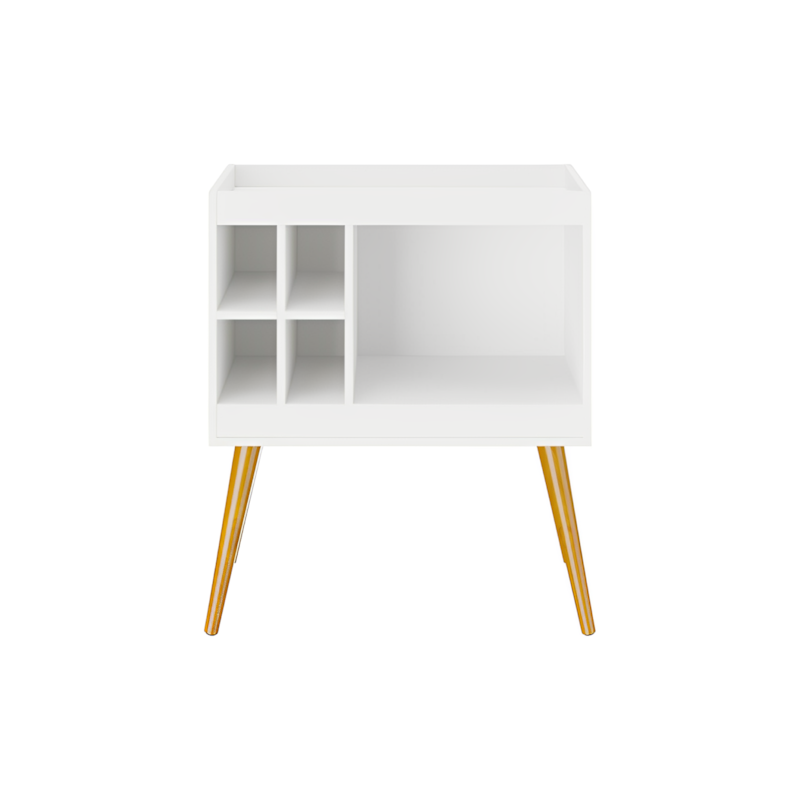 Rack Adega Branco 70x35x81,5cm Multivisão