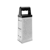 Ralador 4 Faces Quadrado 8 Black Aço Inox Mimo Style