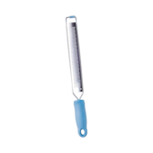 Ralador de Aço Inox Régua Fino com Cabo Azul Oikos Ralador de Aço Inox Régua Fino com Cabo Azul Oikos