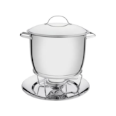 Rechaud de Aço Inox Allegra 4 Peças 7.4L Tramontina Rechaud de Aço Inox Allegra 4 Peças 7.4L Tramontina