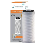 Refil para Filtro Ponto Uso 7 Polegadas Carvão Ativado Pentair Refil para Filtro Ponto Uso 7 Polegadas Carvão Ativado Pentair