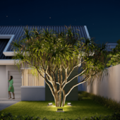 Refletor LED 20W 6500K Nimus Preto Avant