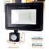 Refletor LED 50W 3000K com Sensor Bronzearte