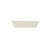 Refratário de Porcelana com Alça Basic Branco 14,5x23,5x5cm Lyor