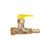 Registro de Bloqueio para Gás 1/2" x 3/8" Jackwal