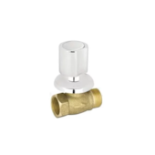 Registro de Gaveta 1/2 com Acabamento C40 Jed Metais  Registro de Gaveta 1/2 com Acabamento C40 Jed Metais