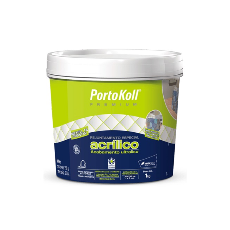 Rejunte Acrílico Corda 1Kg Portokoll