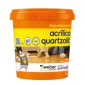 Rejunte Acrílico Preto Grafite 1Kg Quartzolit