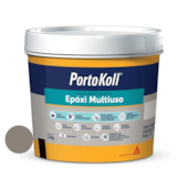 Rejunte Epoxi Cinza Platina Balde 1Kg Portokoll