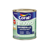 Renova Azulejos Base de Água Brilhante Branco 900ml Coral Renova Azulejos Base de Água Brilhante Branco 900ml Coral