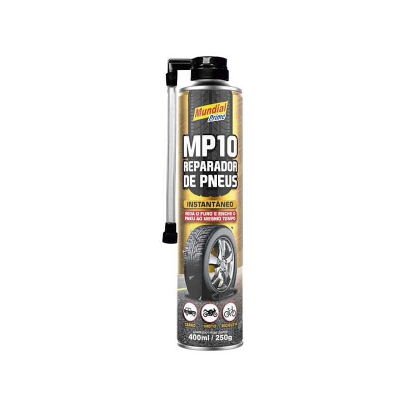 Reparador de Pneu 400ml Mundial Prime 