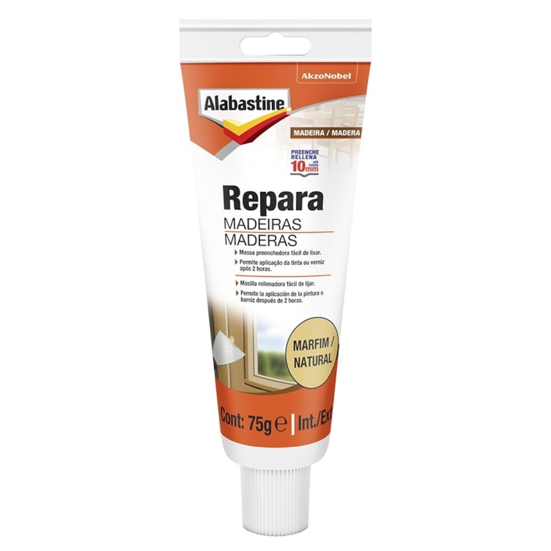 Reparo Madeiras Marfim 75G Alabastine 